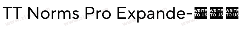 TT Norms Pro Expande字体转换